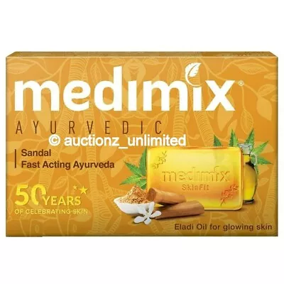 Medimix Ayurvedic Sandal Soap With Eladi Oil 100 Grams Pack Bathing Soap Bar • $7.99
