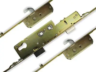 Avocet 2 Hook 2 Roller Multipoint Door Lock Mechanism 35mm Gold • £58.89