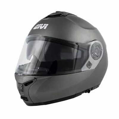 Helmet GIVI X.20 Expedition Solid Color Titanium Matt • $325.09