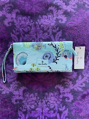 NWT Vera Bradley Lighten Up RFID Wallet Crossbody Antilles Treasure NEW Purse • $18