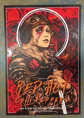 Red Hot Chili Peppers Louisville Ky 2017 Original Concert Poster Giclee Original • $100