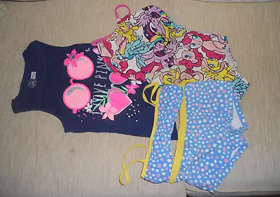 Girls Clothes Bundle  6-8 Years Vest Swimsuits • £1.50