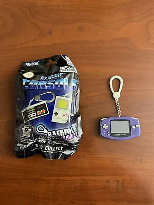 (Game Boy) Gameboy Advance Nintendo Paladone Backpack Buddies KeyChain / Ring • $15.97