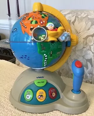 $32 • Buy VTech Electronics Fly & Learn Globe - Gray Bottom Version, 6042, Educational