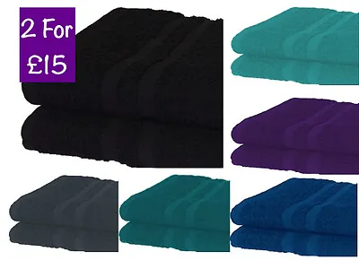 2 Jumbo Extra Large Beach Towel | 100% Cotton | Best Holiday Bath Sheet 8 Color • £18.99