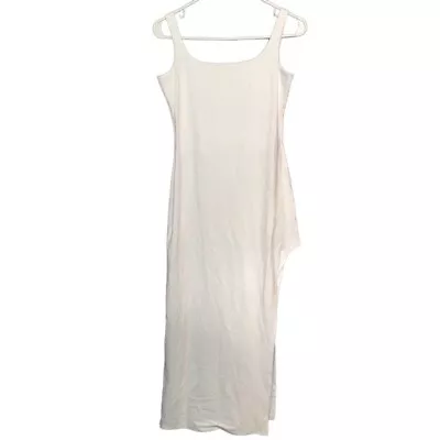 NWOT - Susana Monaco Tank Maxi Dress With Side Slit In Sugar Sz M • $47.99