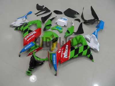 New Fairing Kit ABS Bodywork Cowling For Kawasaki ZX10R 08-10 Green Red White • $530.10