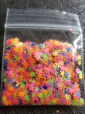Rainbow Stars Mix Of 3mm Star Glitter Sequins Matte Glitter For Nails • $2.85