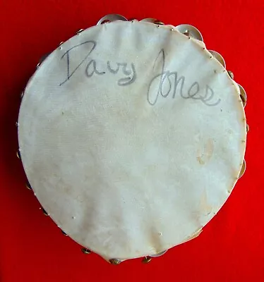 Rare 1969 Signed Davy Jones' Of  The Monkees  Tambourine ~broken At Concert • $149