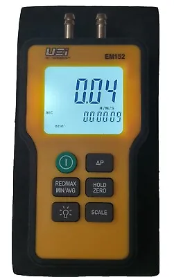 UEI EM152 Differential Pressure Digital Manometer With Dual Ports • $80