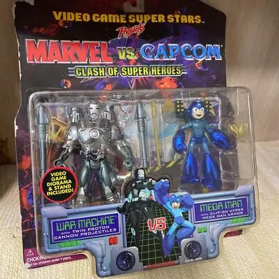 Mega Man Marvel Vs Capcom War Machine Figure Rare Retro F/S Fedex • $228.28