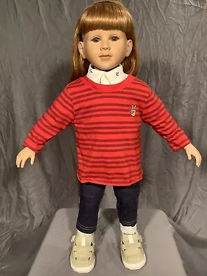 My Twinn 23” Posable Doll Strawberry Blonde/Hazel Eyes Freckles VG Condition • $49.99