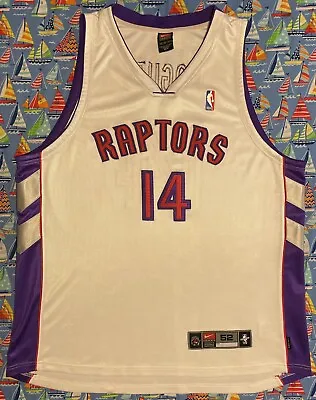 Vintage Nike NBA Toronto Raptors Muggsy Bogues Basketball Jersey • $399.99