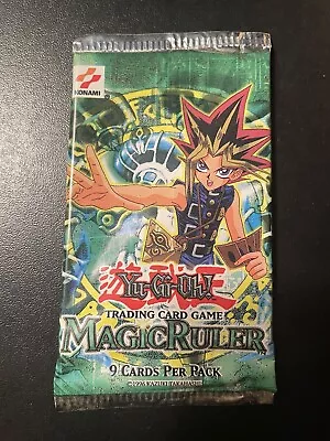 YuGiOh Magic Ruler Booster Pack Old Square Logo Unlimited English Edition • $34