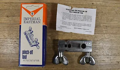 Vtg Imperial Eastman 105-FF Tubing Pinch Off Flaring Tool • $26.95