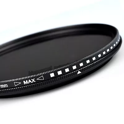 Zomei Adjustable 77mm Slim Fader Variable ND ND2 To ND400 Neutral Density Filter • $17.15