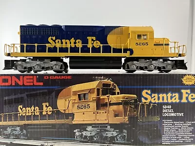 Lionel 6-8265 Santa Fe SD40 Diesel Locomotive O Gauge B • $40