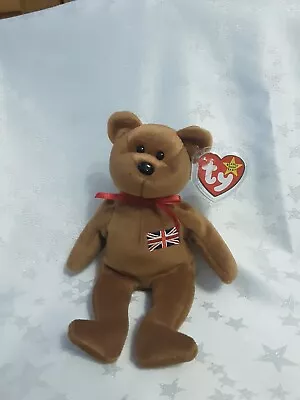 £10 • Buy BRITANNIA  The Bear  TY Beanie Baby Dec 1997