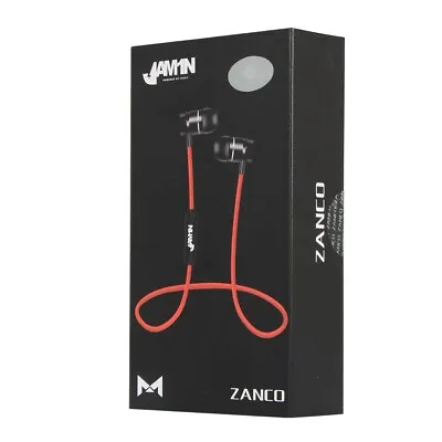 Zanco In-ear Neck Band Headphones Wireless Bluetooth Earphones - Black NEW • £9.99