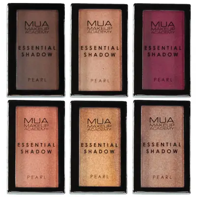 MUA Essential PEARL   & MATTE  Mono Eyeshadows  Choose Shade • £3.75