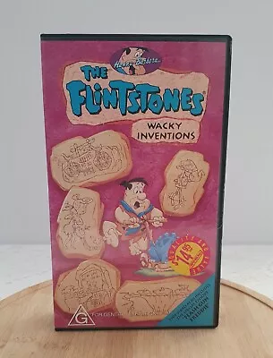 THE FLINTSTONES Wacky Inventions - VHS - Hanna Barbera - Flash Gun Eddie • $24.95