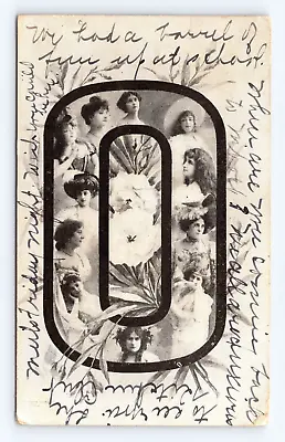 Old Postcard Women Ladies Large Letter Dress Big Hats Murfreesboro TN 1909Cancel • $12.48