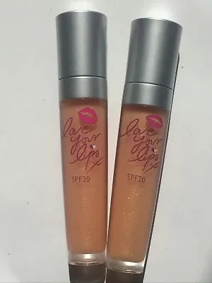 2 X COLLECTION 2000 LOVE YOUR LIPS LIPGLOSS No.1 TENDER SPF 20 • £5.45