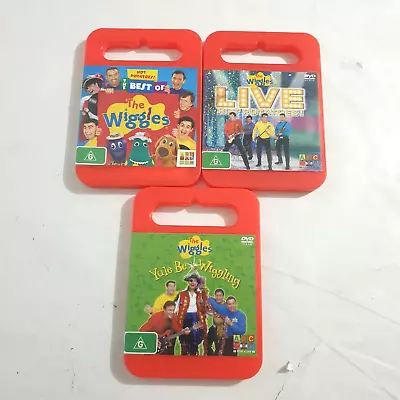 3x The Wiggles DVD Original Cast Best Of Live Christmas Yule Region 4 Bulk Lot • $19.95