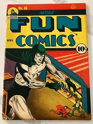 More Fun Comics 66 • $11000