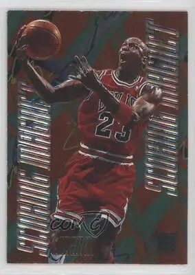 1995-96 Fleer Metal Scoring Magnet Michael Jordan #4 HOF • $285