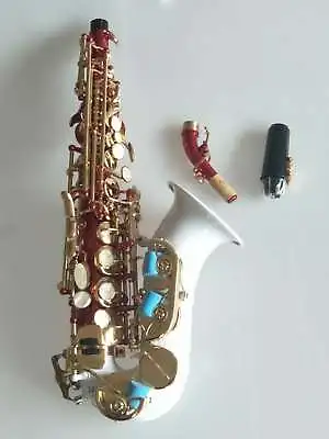 Advanced Antique Soprano Bb Saxophone Curved SOPRANO Sax • $329