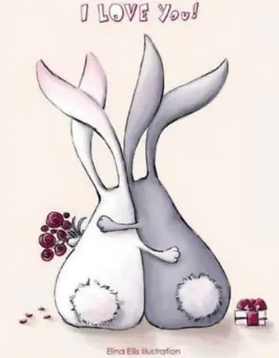 Rabbit Metal Cutting Dies Scrapbook Making Paper Cards Album Stencil Craft DIY • £3.89