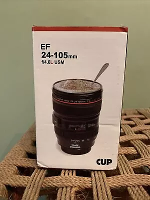 $28 • Buy Replica Canon EF 24-105 Mm Thermos Camera Lens Coffee Cup Travel Mug
