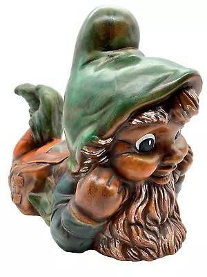 Vintage MCM Alberta's Molds Large Garden Gnome 1974 Ceramic Mold • $79.95