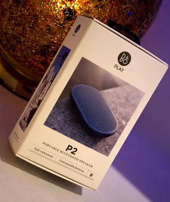 Bang And Olufsen B&O Beoplay P2 Bluetooth Portable Mini Speaker Blue (525) • £119