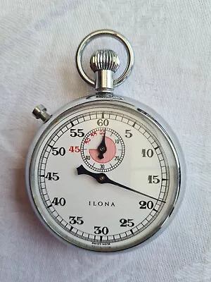 Stopwatch ILONA Vintage Swiss Made Ice Hockey Stopwatch • £5.50