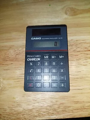 £14 • Buy Vintage Casio Film Card SL-770 Credit Card Sized Solar Calculator Working