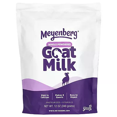 Whole Powdered Goat Milk 12 Oz (340 G) • $21.49