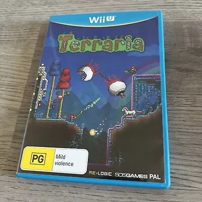 Wii U Game: Terraria (PG) Action & Adventure / Platformer PAL VGC TRACKED POST • $40