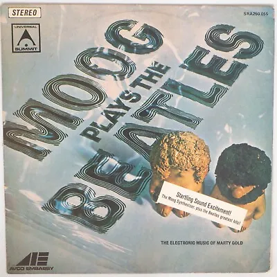 MARTY GOLD - MOOG PLAYS THE BEATLES - Vinyl Record - HHR00085 VG • $19.57