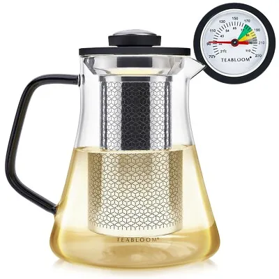 Teabloom Virtuoso 2-in-1 Tea Kettle And Tea Steeper With Thermometer • $59.95