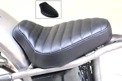 Corbin Gentry Tuck And Roll Solo Seat Set Black Fits Harley Davidson • $177.02