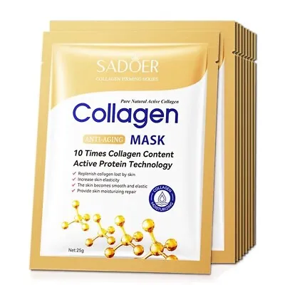 10pcs Collagen Face Sheet Mask • $13.83
