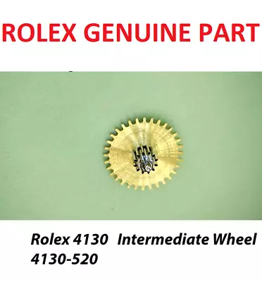 Rolex Daytona 4130-520 Intermediate Wheel Movement Cal 4130 Genuine • $165