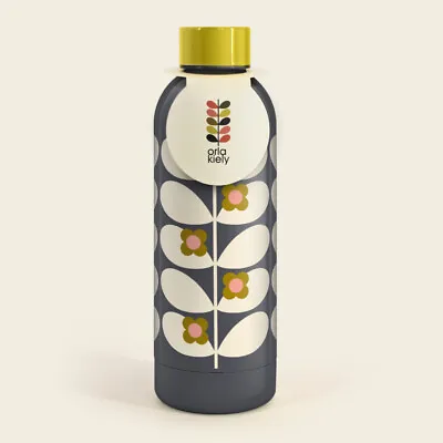£25 • Buy Orla Kiely Water Bottle Stainless Steel Hot/Cold BPA Free 500ml Gift Boxed