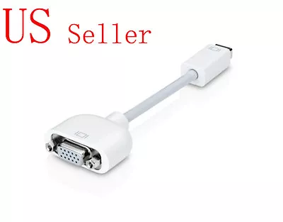 Mini DVI Port To VGA Adapter For Apple Mac Macbook Display Monitor Projector • $8.90