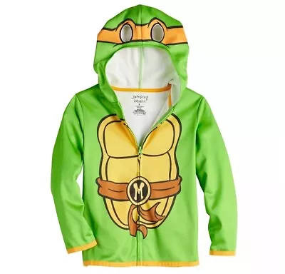 Teenage Mutant Ninja Turtles Boys Mask Hoodie Jacket Size 12 Halloween Costume • $32.16