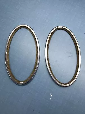 Vintage VW BUG Taillight TRIM RINGS German 1962-1967 Beetle • $35.99