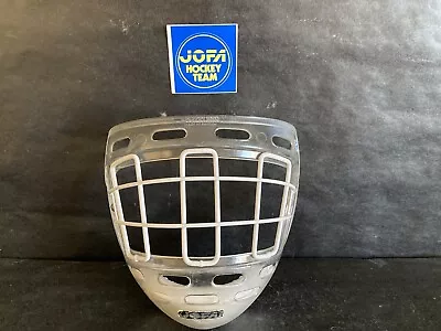 Jofa Sweden 880 Ice Hockey Face Mask/ Plexiglass & Steel Cage L Vintage 1970's • $110