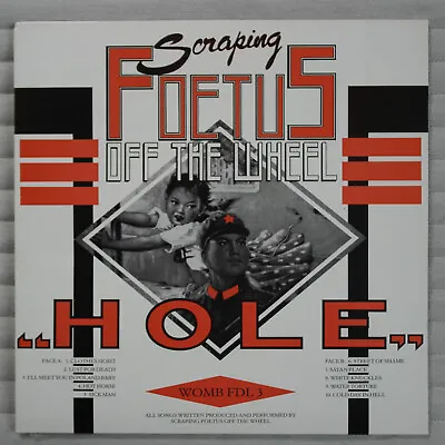 Foetus - Hole [VINYL] (1984) | WOMB FDL 3 | VG+ • £20